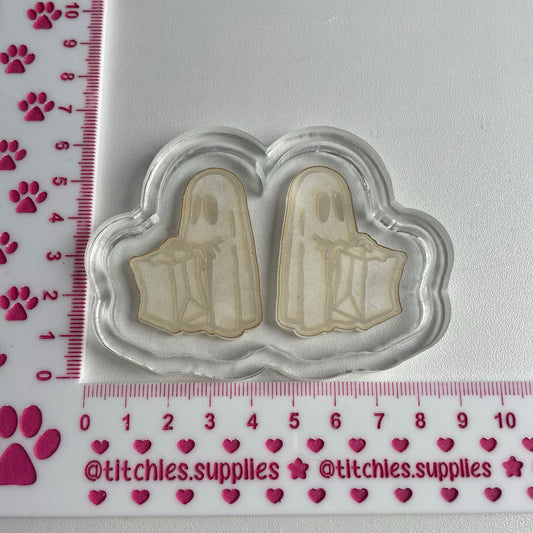 Trick or treat Ghost Earring Mould