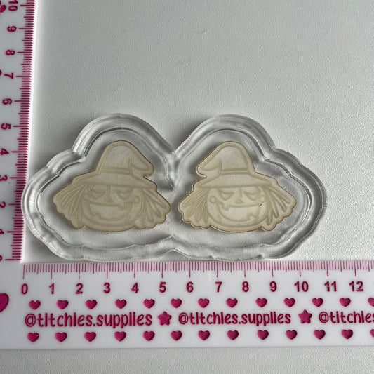 Scarecrow Face Earring Mould