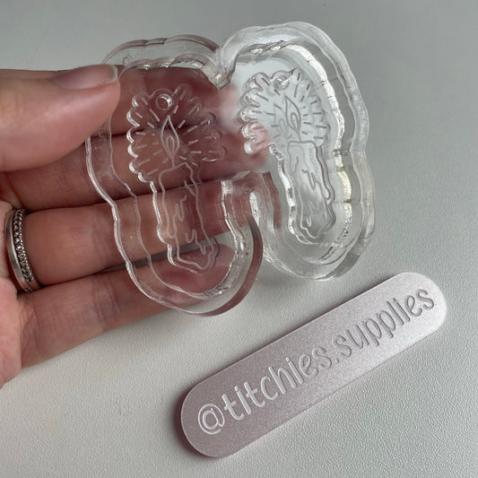 Melty Candle Earring Mould