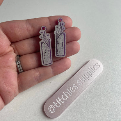 Spooky Candle Earring Mould