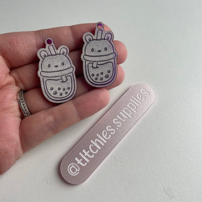 Bunny Boba Earring Mould