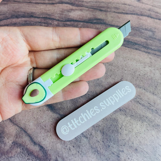 Mini Avocado Craft Knife - For crafts only, not suitable for children