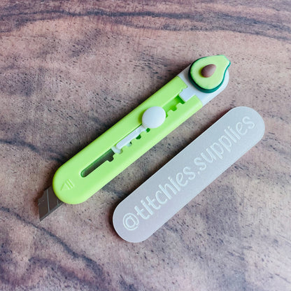 Mini Avocado Craft Knife - For crafts only, not suitable for children