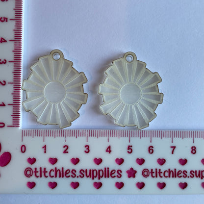 Cartoon Sun Earring Mould