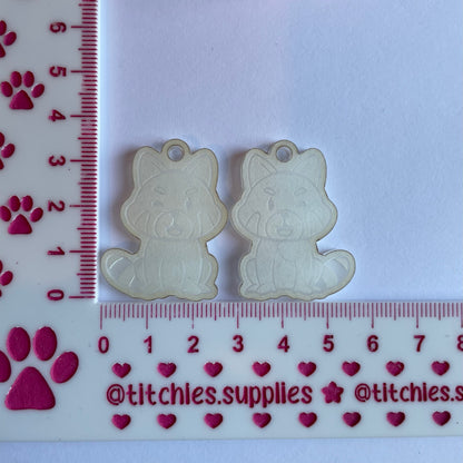 Kawaii Raccoon Earring Mould