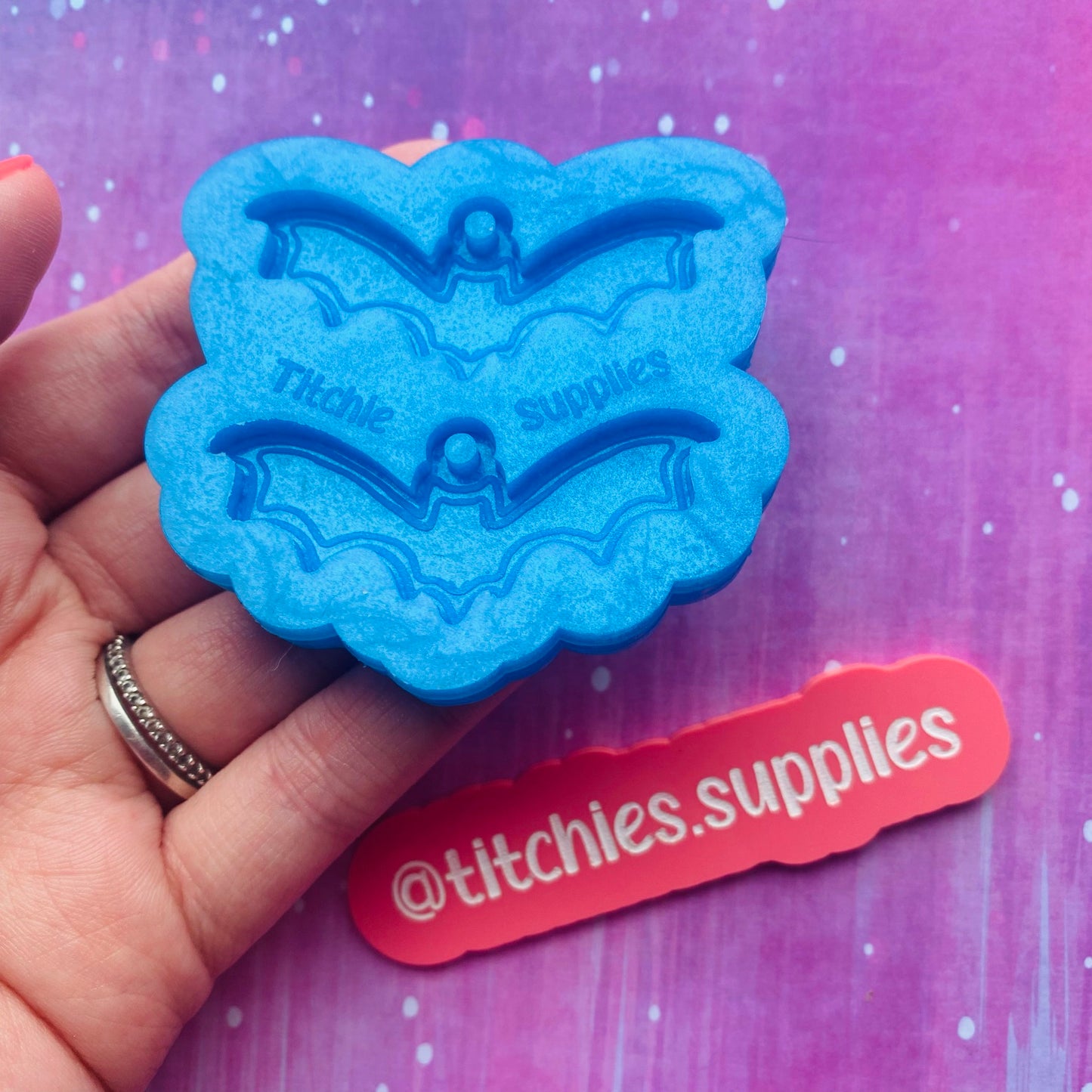 Bat Cookie Earring Mould