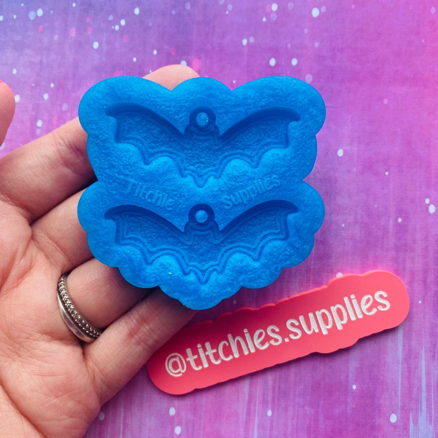 Bat Cookie Earring Mould