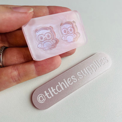 Cute Owl Stud Mould