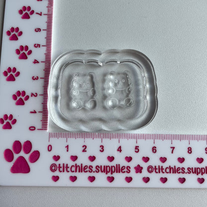 Kawaii Gummy Bear Stud Mould