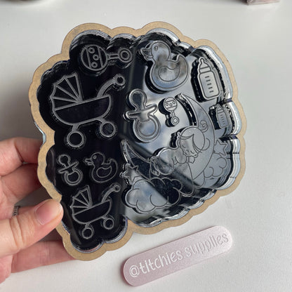Baby Palette Mould, 6mm Thick
