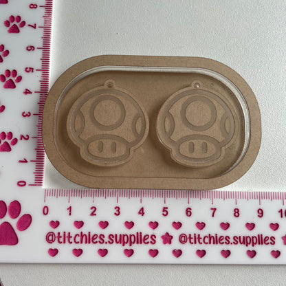 Shroom Earring Mould