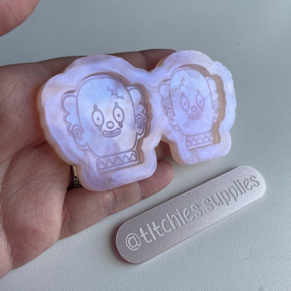 Clown Face Earring Mould