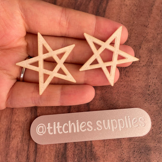 Star Pentagram Earring Mould