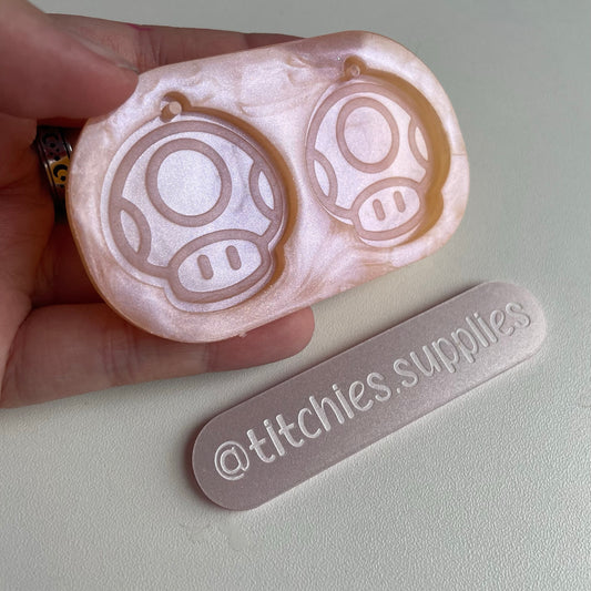 Shroom Earring Mould