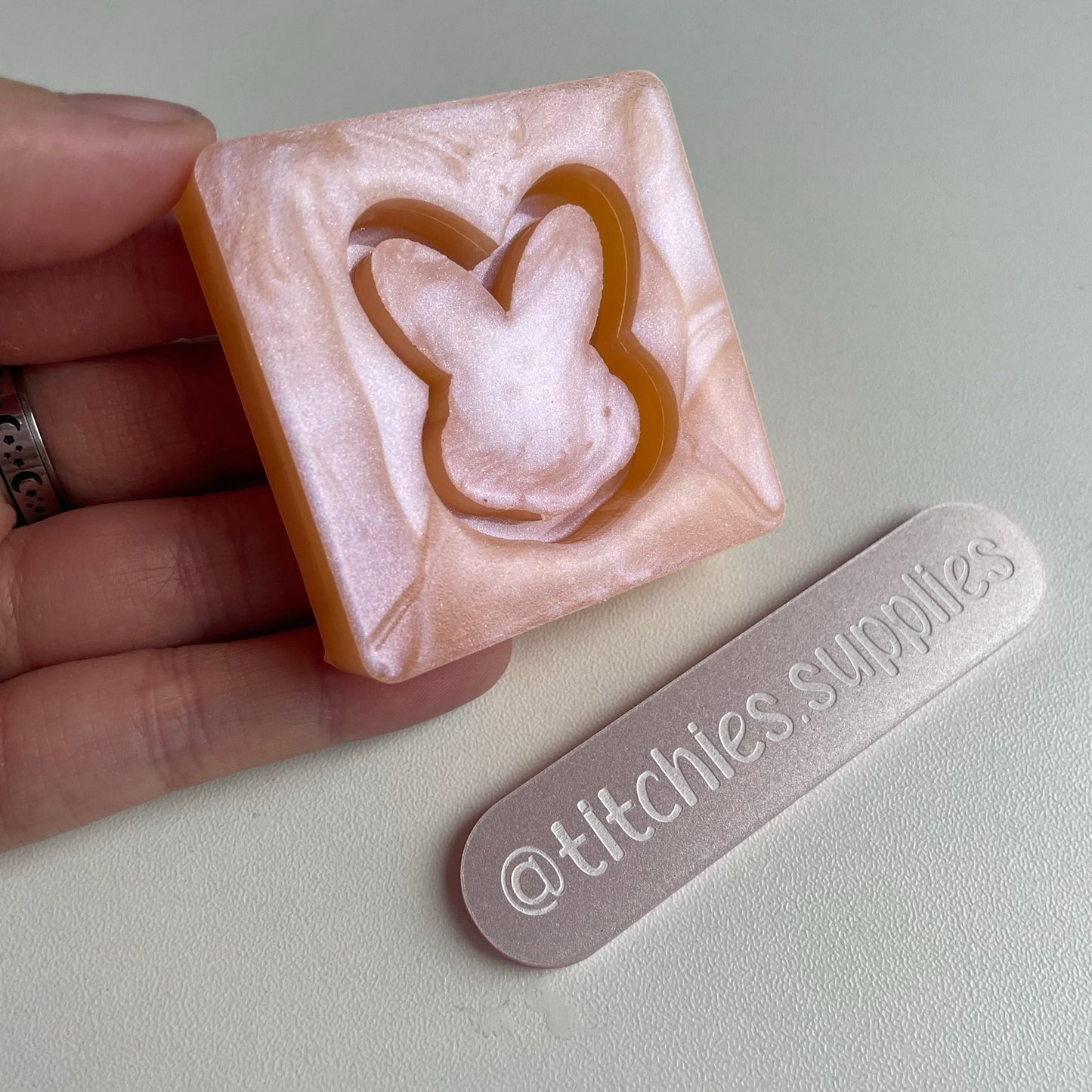 Bunny Head Shaker Mould, 8mm Thick