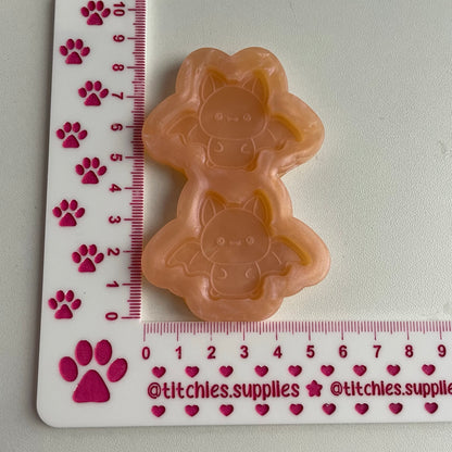 Cute Chubby Bat Earring Mould