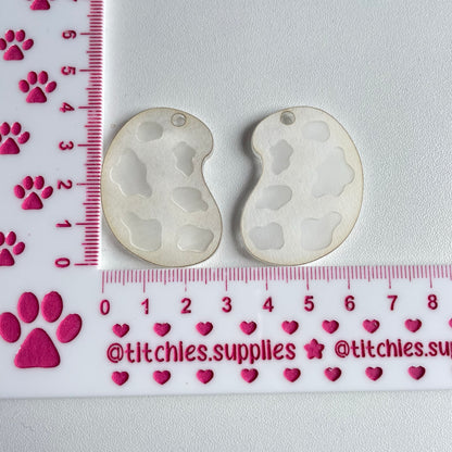 Paint Palette Earring Mould
