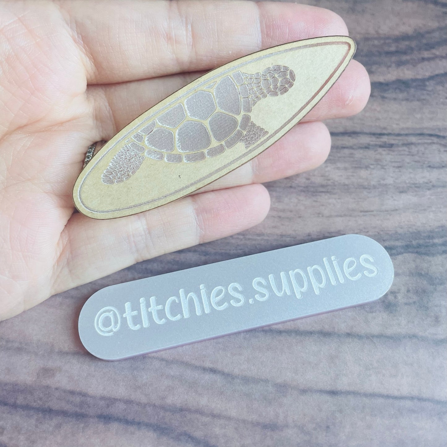 Turtle Surfboard Clip Mould. 6mm Thick