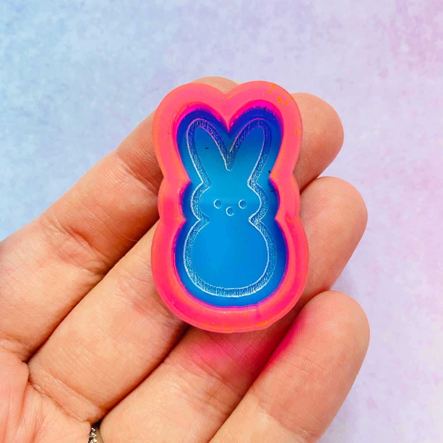 Peep Bunny Shaker Mould, 8mm Thick