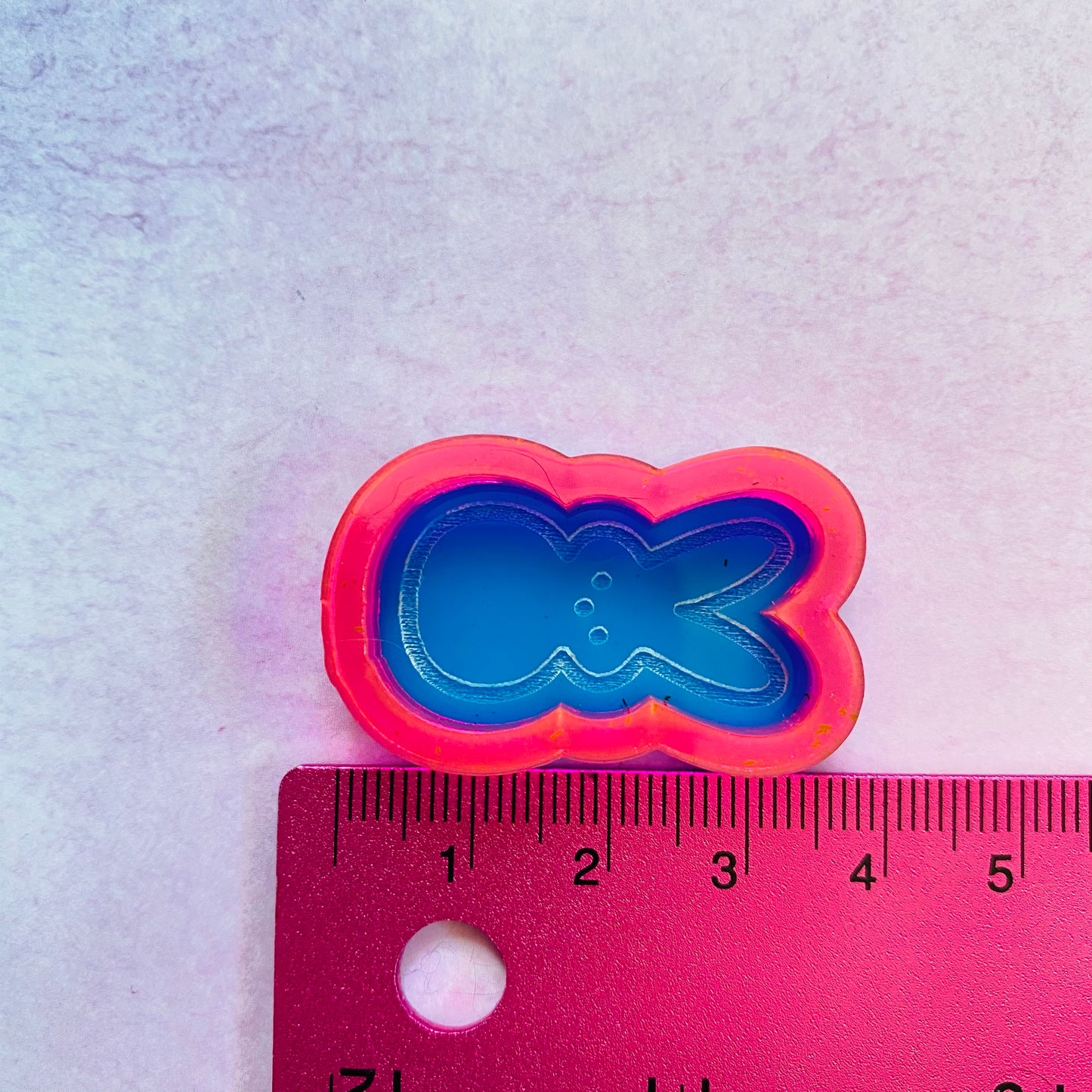 Peep Bunny Shaker Mould, 8mm Thick