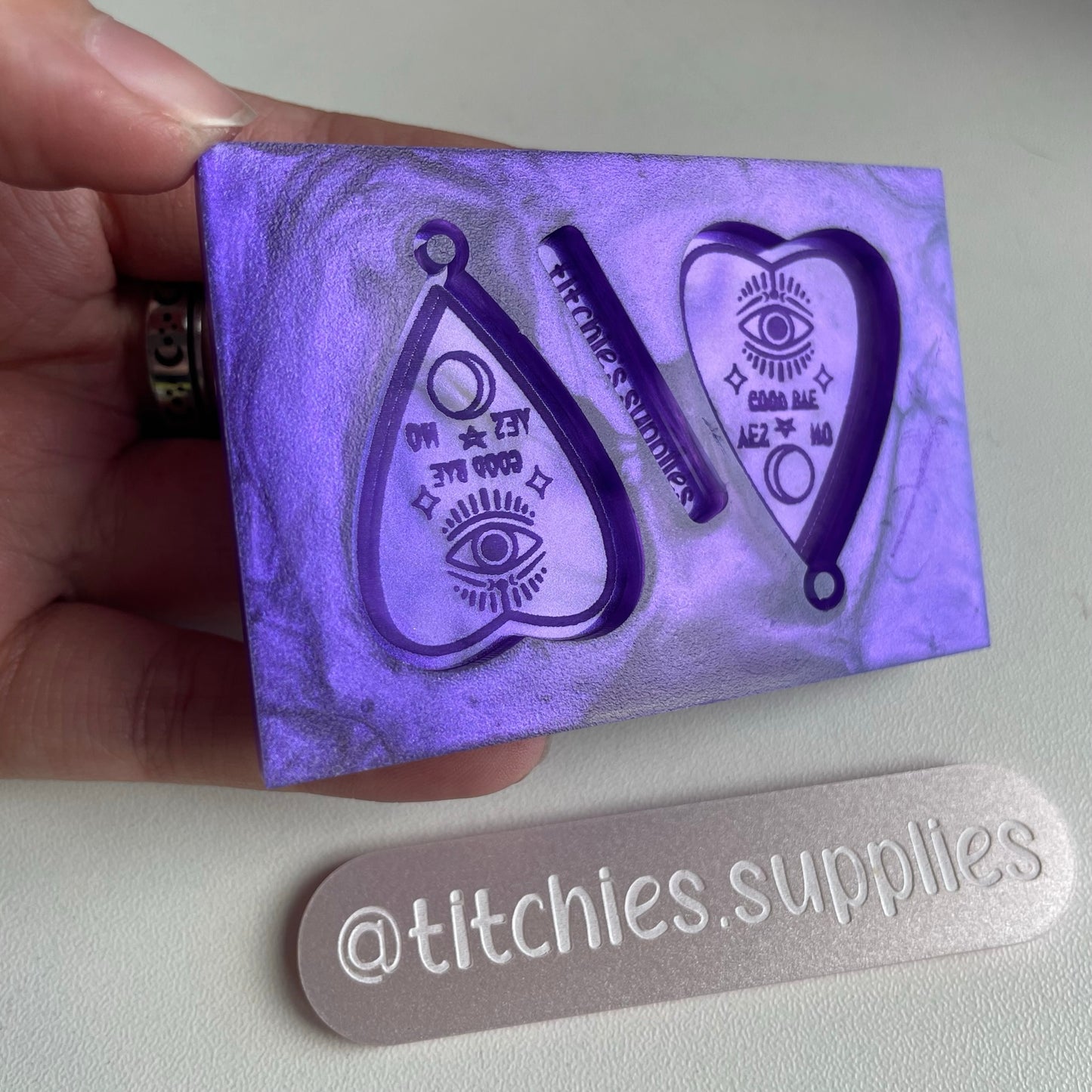 Eye Planchette Earring Mould