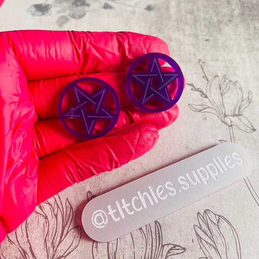 Mini Pentagram Cut Out Mould