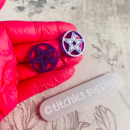 Mini Pentagram Cut Out Mould