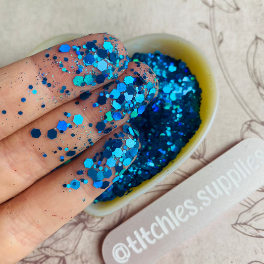 Holographic Glitter - Sky Blue