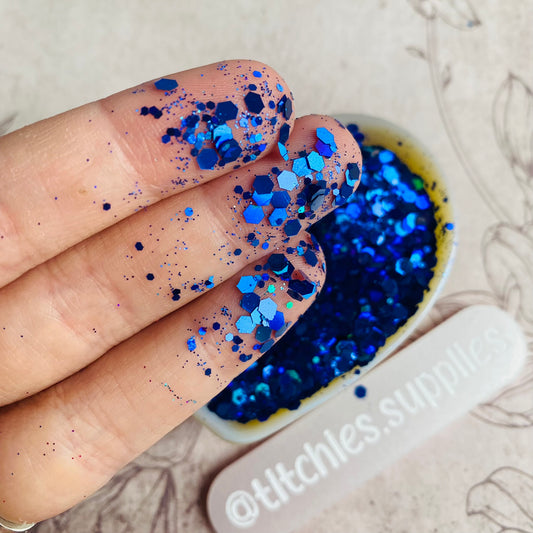 Holographic Glitter - Royal Blue