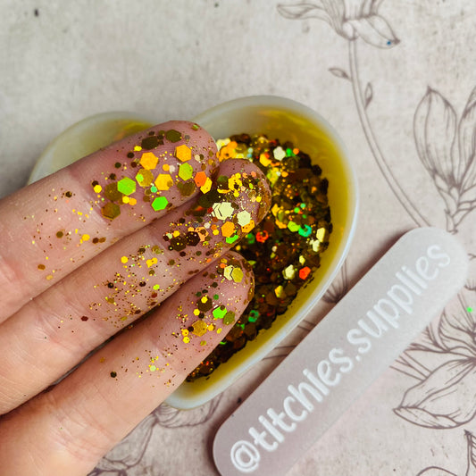 Holographic Glitter - Gold