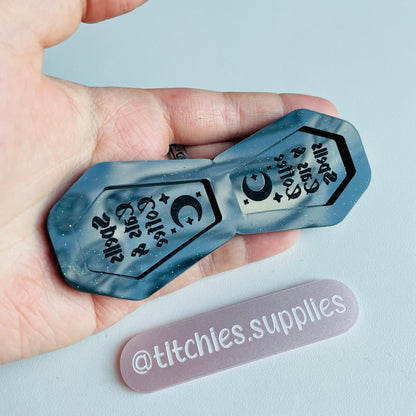 Spells Cats and Coffee Coffins Earring Mould