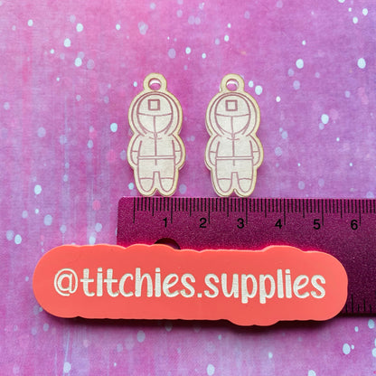 SG Squid Soldier Square Earring Mould