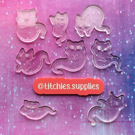 Cat Shaped Ghost Mould Collection - Choose The Design