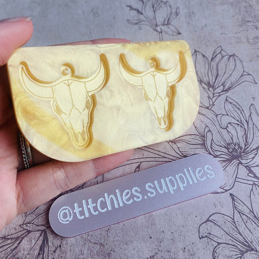 Cow Skull Earring Mould