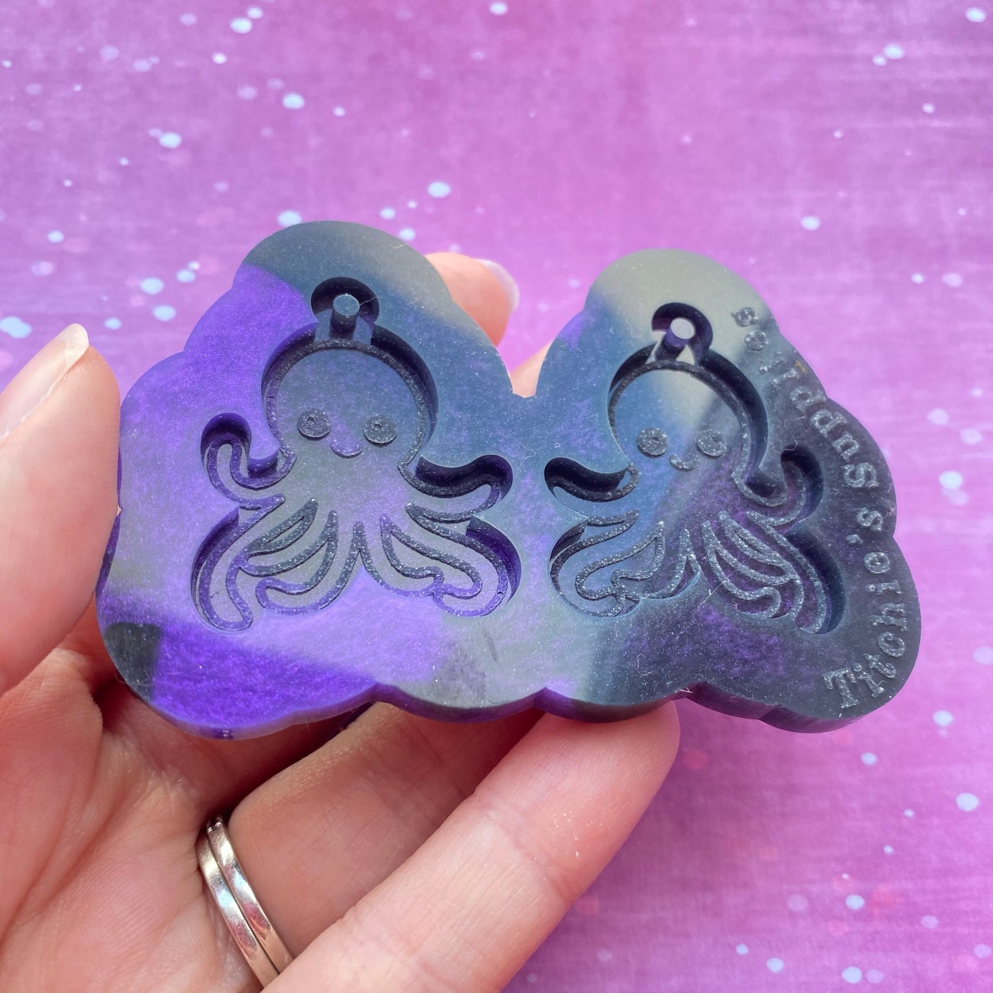 Octopus Earring Mould