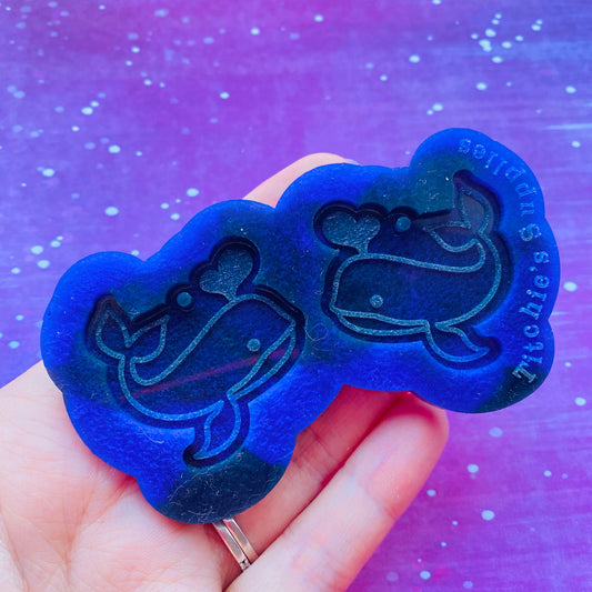 Whale Earrings Mould