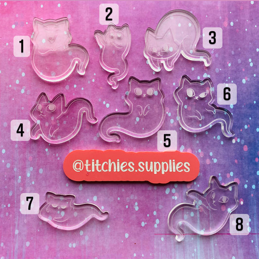 Cat Shaped Ghost Mould Collection - Choose The Design