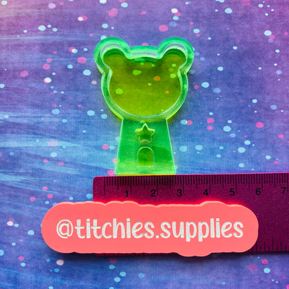 Bear Gumball Shaker Mould, 8mm Thick