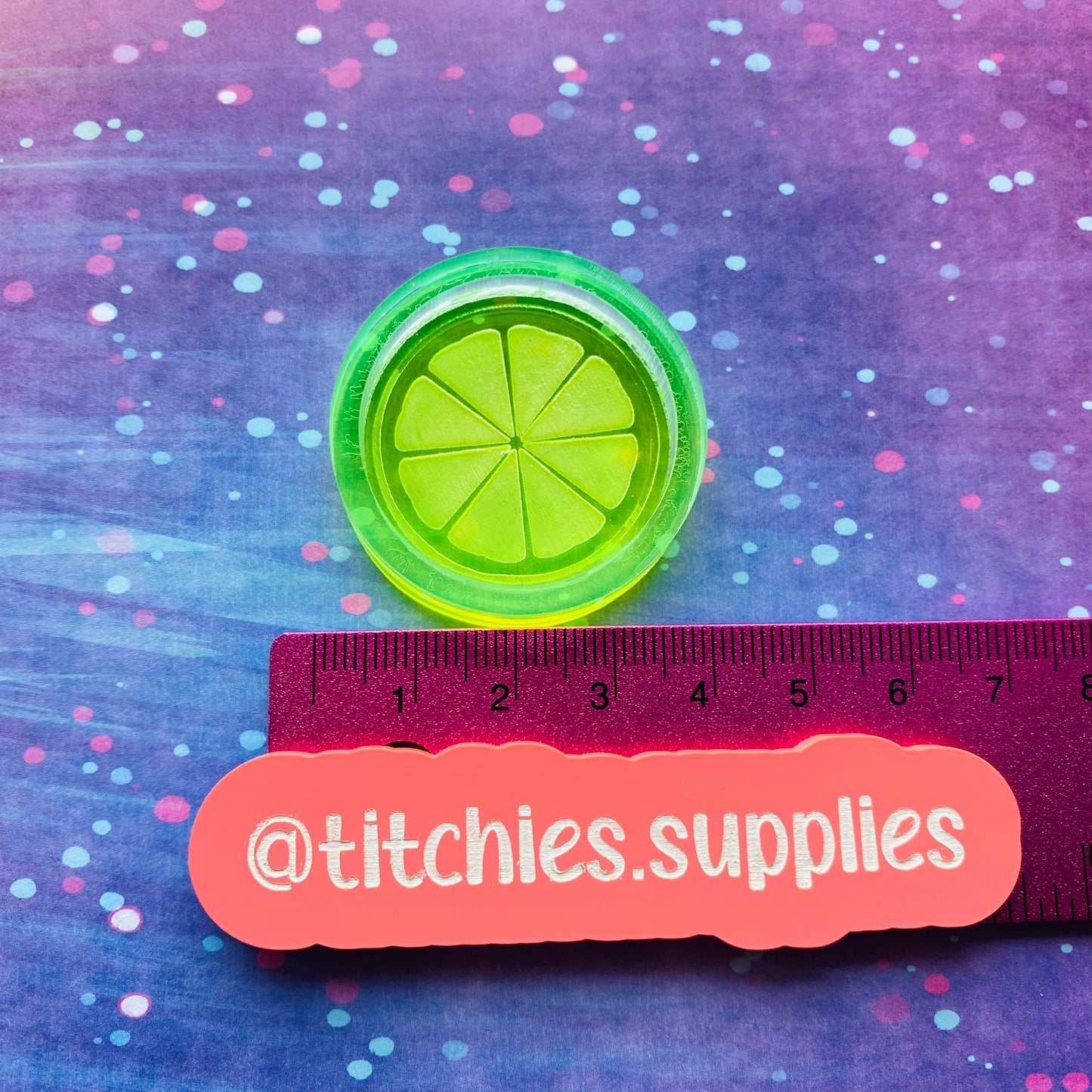 Citrus Slice Shaker Mould, 8mm Thick