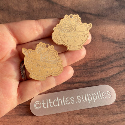 Frog Tea Cup Earring Mould