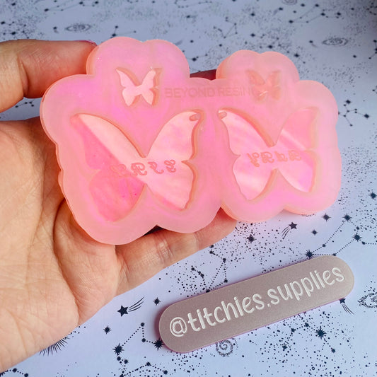 Baby Girl Butterfly Earring Mould