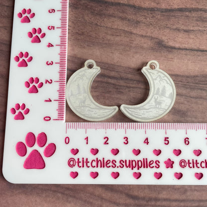 Forest Moon Earring Mould