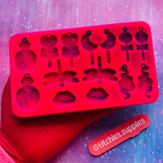 A Bit of All Earrings Palette Mould