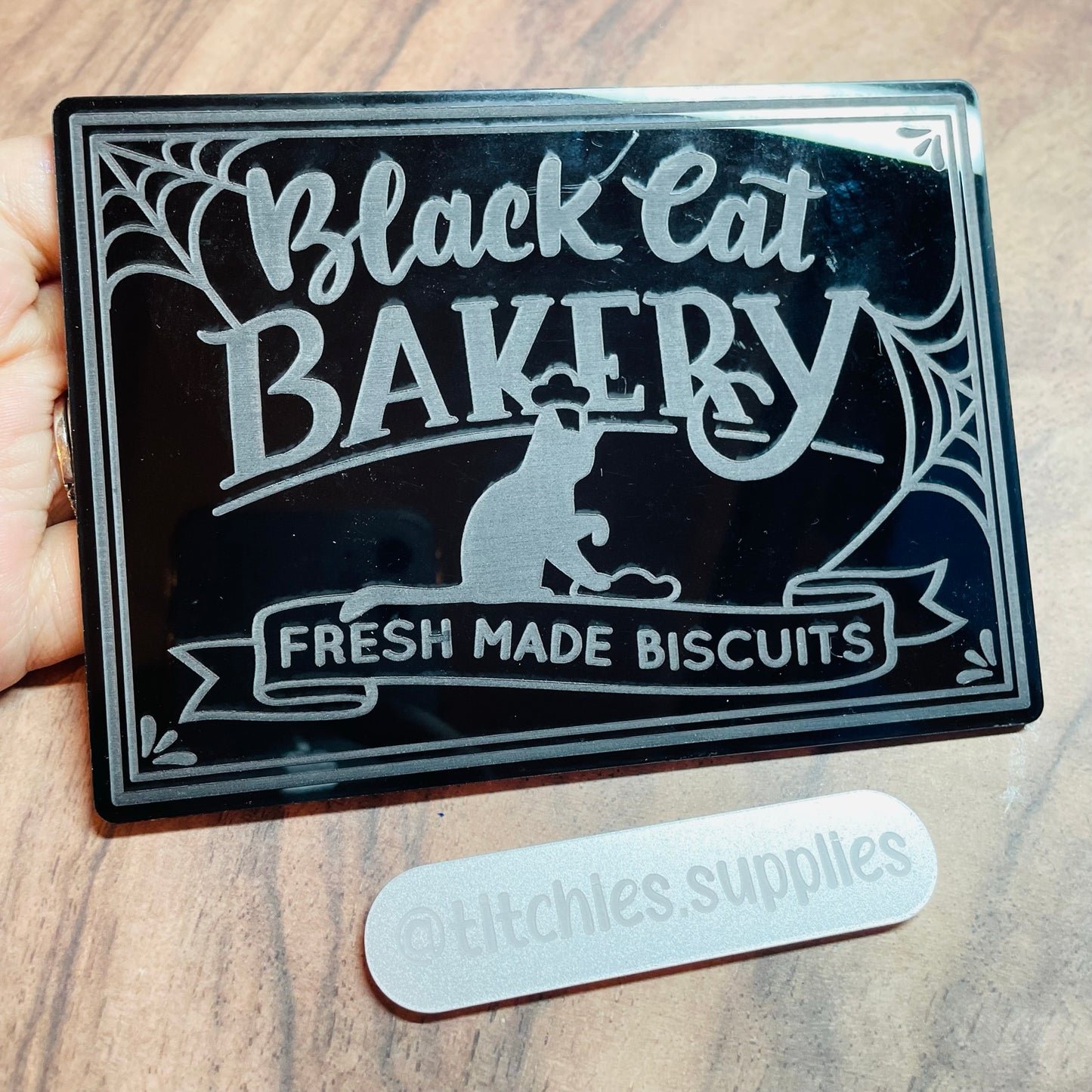 Black Cat Bakery Hanging/Plaque Mould