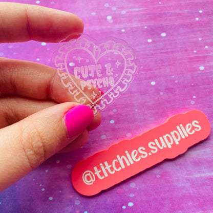 Cute & Psycho Mould Collection - Choose The Design