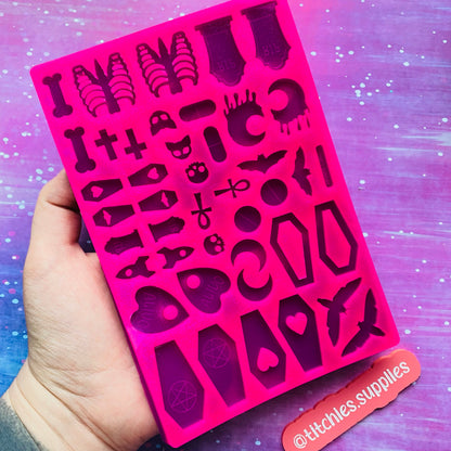 Large Spooky Palette Mould