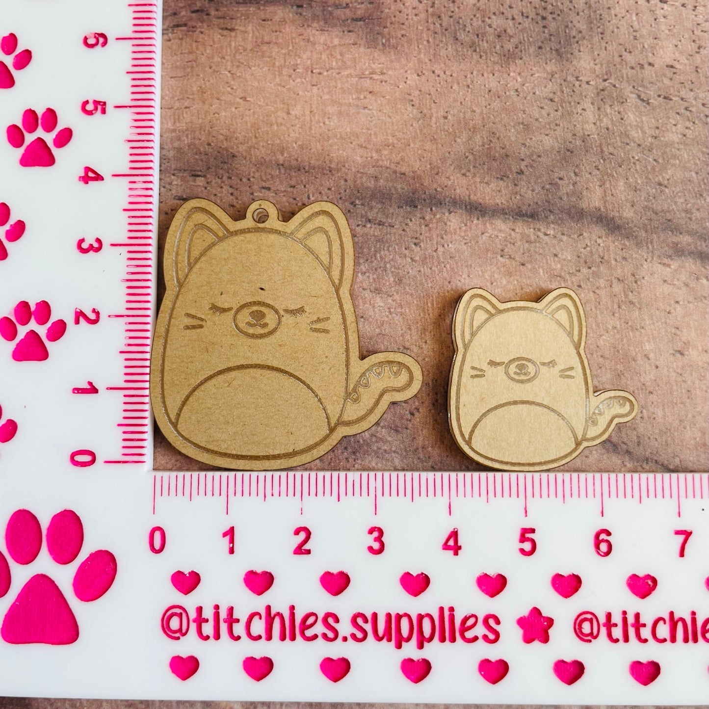 Squishie Cat Earring Mould