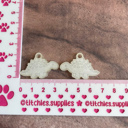 Kawaii Stegosaurus Dino Earring Mould