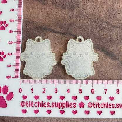 Cat In A Sheet Earring Mould