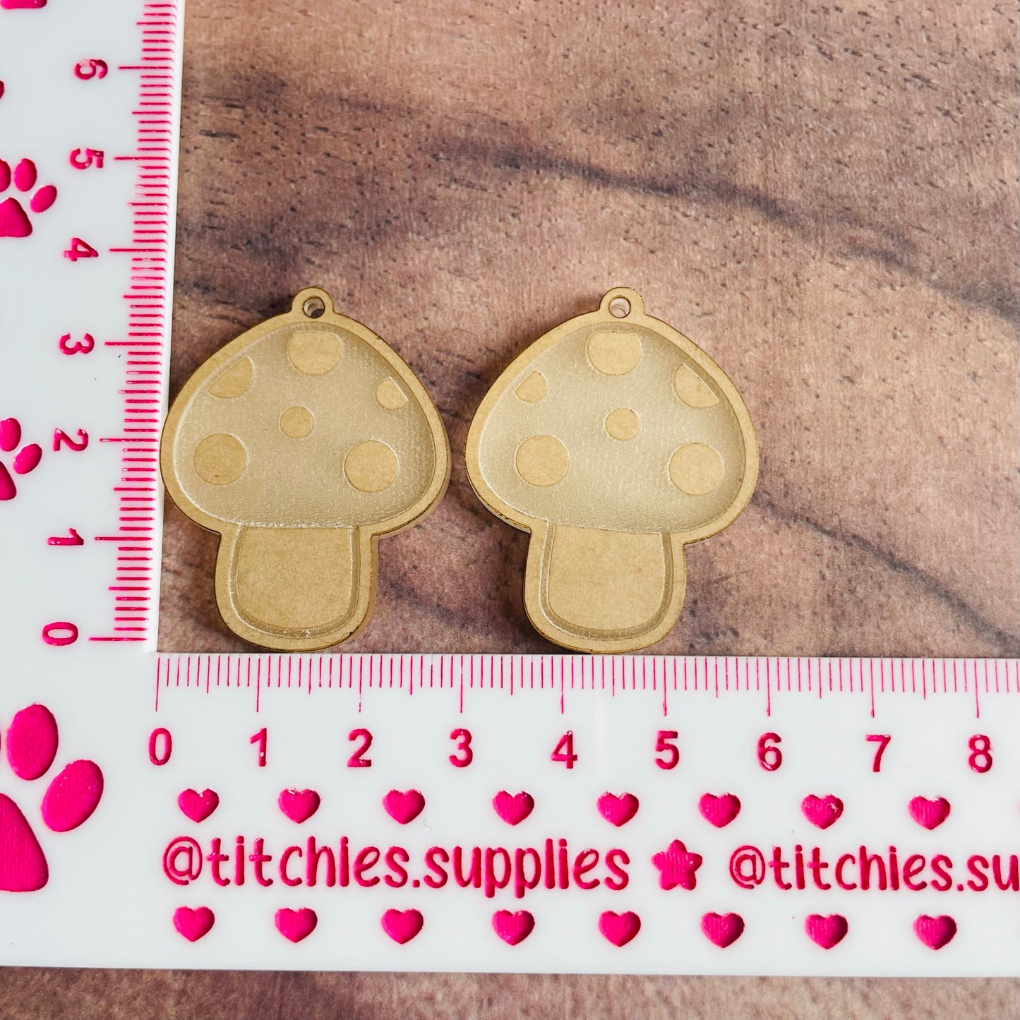 Kawaii Mushroom Earring Mould